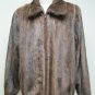 MENS REGULAR  DEMIBUFF MINK BOMBER ZIP UP  JACKET-67004 (SZ XL)