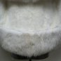 LADIES NATURAL WHITE F MINK CAPE TRIM WITH NATURAL FOX - 67106( SZ F)