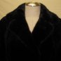 LADIES SHEARED BLK MINK STROLLER +LONG HAIR MINK-40364 (SIZE 55 = SIZE M)