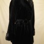 LADIES SHEARED BLK MINK STROLLER +LONG HAIR MINK-40364 (SIZE 55 = SIZE M)