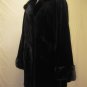 LADIES SHEARED BLK MINK STROLLER +LONG HAIR MINK-40364 (SIZE 55 = SIZE M)