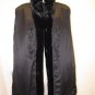 LADIES SHEARED BLK MINK STROLLER +LONG HAIR MINK-40364 (SIZE 55 = SIZE M)