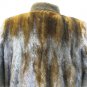 LADIES MAHOGANY US MINK JACKET TRIM WITH SHEARED MINK - 39024(o) SIZE M