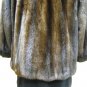 LADIES MAHOGANY US MINK JACKET TRIM WITH SHEARED MINK - 39024(o) SIZE M