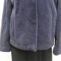 LADIES DYED PURPLE PLUCKED MINK JACKET - 52800 (SZ 55 = SIZE M )