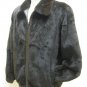 MEN REVERSIBLE PLUCKED MINK/LAMB LEATHER JKT-65441 (SIZE XL )
