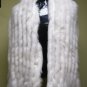 CUTE & FASHION WHITE FOX SCARF TRIM W/LACE - 65602(o)