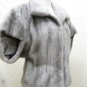LADIES SAPPHIRE US MINK LETOUT VEST JKT-64409(o) SIZE M = SIZE 55
