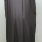 LADIES DEGRADE CHESTNUT BROWN MINK LETOUT LONG COAT - 2927 (SIZE 14)