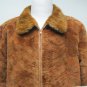 MENS WHISKEY SECTION MINK ZIP UP BOMBER JACKET - 66914/5/6 (SIZE 2XL & 3XL)
