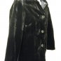 MENS DYED BLACK SHEARED MINK REVERSIBLE WOVEN STROLLER - 44727(SZ M)