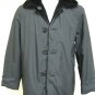 MENS DYED BLACK SHEARED MINK REVERSIBLE WOVEN STROLLER - 44727(SZ M)