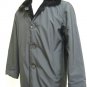 MENS DYED BLACK SHEARED MINK REVERSIBLE WOVEN STROLLER - 44727(SZ M)