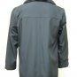 MENS DYED BLACK SHEARED MINK REVERSIBLE WOVEN STROLLER - 44727(SZ M)