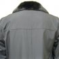 MENS DYED BLACK SHEARED MINK REVERSIBLE WOVEN STROLLER - 44727(SZ M)
