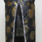 LADIES BLUE GREY MINK HILO 3/4 LENGTH SLEEVE JACKET - 60626(o) SIZE 55 = M