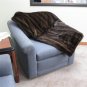 BEDSPREAD - US MINK DEMIBUFF SKIN WITH VELVET LINING 72" X 48" - 59283