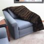 BEDSPREAD - US MINK DEMIBUFF SKIN WITH VELVET LINING 72" X 48" - 59283