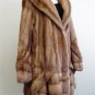 LADIES AWESOME DYED WHISKY US MINK LETOUT STROLLER - 61859 (SIZE M = SIZE 12)