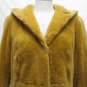 LADIES SHEARED GOLD MINK HOODIE JACKET-47755(o) (SZ 42 =M)