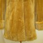 LADIES SHEARED GOLD MINK HOODIE JACKET-47755(o) (SZ 42 =M)