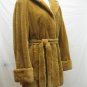 LADIES SHEARED GOLD MINK HOODIE JACKET-47755(o) (SZ 42 =M)