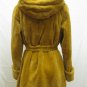 LADIES SHEARED GOLD MINK HOODIE JACKET-47755(o) (SZ 42 =M)