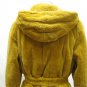 LADIES SHEARED GOLD MINK HOODIE JACKET-47755(o) (SZ 42 =M)