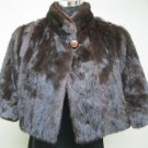 LADIES MAHOUS MINK CUTE HOLMES CAPE - 67016 (SIZE F)