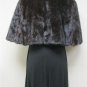 LADIES MAHOUS MINK CUTE HOLMES CAPE - 67016 (SIZE F)