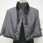 LADIES MAHOUS MINK CUTE HOLMES CAPE - 67016 (SIZE F)