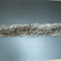 NATURAL RACCOON COLLAR TRIM WITH VELCRO CLOSURE