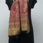 LADIES ITALIAN DESIGNER STUNNING JACQUARD SCARF A - SIZE 68" X 30"