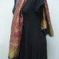 LADIES ITALIAN DESIGNER STUNNING JACQUARD SCARF A - SIZE 68" X 30"