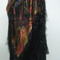 LADIES ITALIAN DESIGNER PAISLEY PRINTED RAYON SILK SCARF B - SIZE 44" X 44"