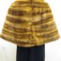 LADIES CLASSIC STUNNING WHISKEY MINK CAPE - 62486(o) SIZE F
