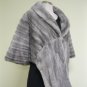 LADIES CLASSIC STUNNING SAPPHIRE MINK CAPE - 64260(o) SIZE F