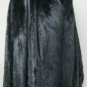 LADIES BLACK MINK STROLLER W/FOX TUXEDO - 66023(o) available size in 12/14/16/