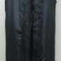 LADIES BLACK MINK COAT W/FOX TUXEDO-66150/1/2(o) SIZE 14 or 16 or 18