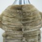 LADIES OLIVER GREEN HORIZONTAL MINK VEST - 64449(o) SIZE 14