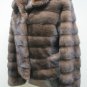 LADIES STUNNING DEMIBUFF MINK WORK BOLERO - 67020(SIZE M = 12)