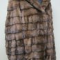 LADIES STUNNING USA DEMIBUFF MINK HOODIE WORK JACKET - 67029(SIZE 44 = 12)