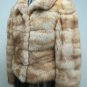 LADIES BLEACHED CANADIAN SABLE HORIZONTAL JKT - 66039(o) SIZE 44 = SIZE S