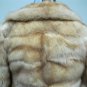 LADIES BLEACHED CANADIAN SABLE HORIZONTAL JKT - 66039(o) SIZE 44 = SIZE S