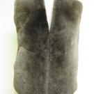 LADIES NATURAL CANADIAN PLUCKED VEST - 56995/57530 (SIZE M)