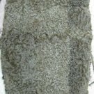 CURL TIBET LAMB - TOFFE & BROWN LAMB PLATE-DRESSED REAL GENUINE SKIN(40" X 20")