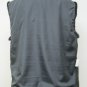LADIES BLACK FEMALE MINK LETOUT ZIP UP VEST - 67072 (SIZE 16 )