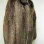 MENS BIG & TALL NATURAL BEAVER BOMBER JACKET  - 63392 (SIZE 4XL)