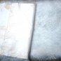 LAMB - BLEACHED WHITE TIBET LAMB PLATE-DRESSED REAL GENUINE SKIN(est43" X 20")