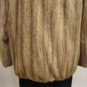 LADIES DYED WHISKEY MINK LET OUT HOODIE JACKET - 59018(o) SIZE L